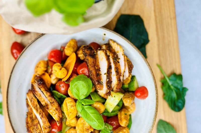 Chrunchy Gnocchisalat